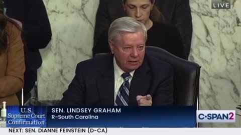 Sen. Lindsey Graham: That's why Judge Jackson is the first AFRICAN AMERICAN nominee