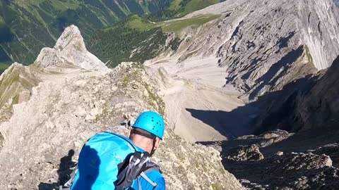 Bergsteigen Freispitze