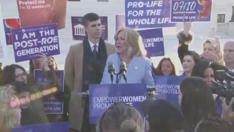 Mississippi Attorney General Lynn Fitch Speaks To Pro-Life Supporters Outside Supreme Court