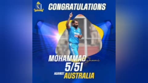Mohammad Shammi's best bowling against Australia in World Cup 2023