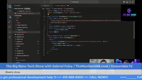 The Big Nano Tech-Show LIVE Episode #4 !