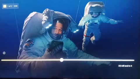 Commercial with Astronauts on Strings and No Moon Landing