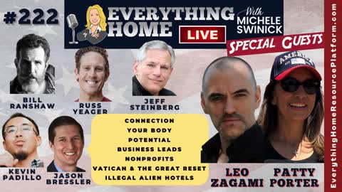 222 LIVE: Vatican Exposed, Illegal Alien Hotels, Connect, Your Body, Potential, Biz Leads, Nonprofit