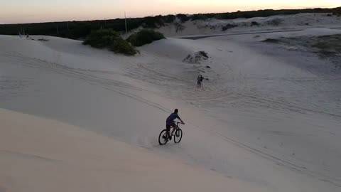 An adventure in the Brazilian dunes