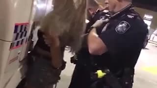 Officer Slams Woman After Arrest Altercation