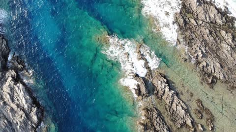 Drone Footage view Of Ocean 😍😍