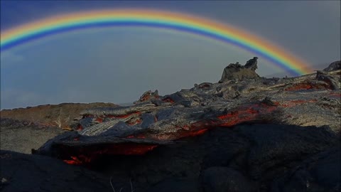 Lava From Hawaii's Volcano Gushes Into Sea