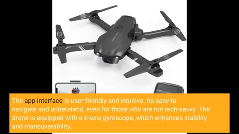 Mini Drone with Camera - Drones for Kids Beginners, RC Quadcopter with App FPV Video, Voice Con...