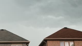 Thunderstorm in Ajax, ontario