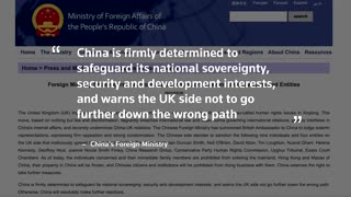 China sanctions UK individuals for Xinjiang 'lies'