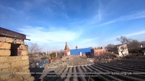 Unreal work from Azov Battalion in Mariupol