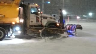 Snowplow Winter Storm