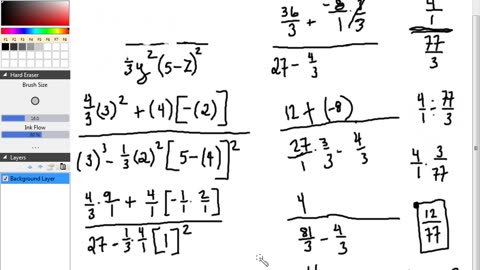 Algebra Part 1 Evaluating Expressions Part 7