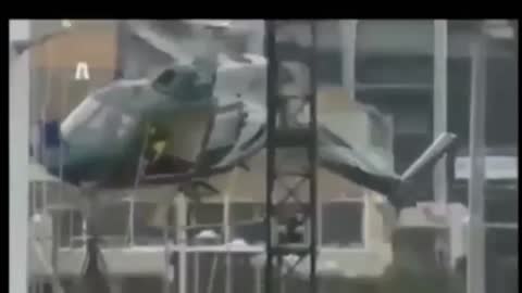 Dangerous Helicopter Crash