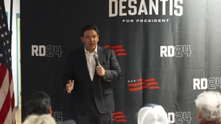 Ron DeSantis Speaks At Stop The Swamp Event In Marion, IA w/ South Carolina State Sen. Josh Kimbrell