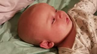 Cutest baby laugh ever. Contagious laugh