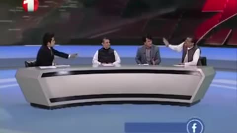Football debate on Live TV in Afghanistan