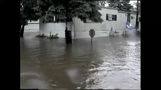 Flood in Sycamore 6/13/99