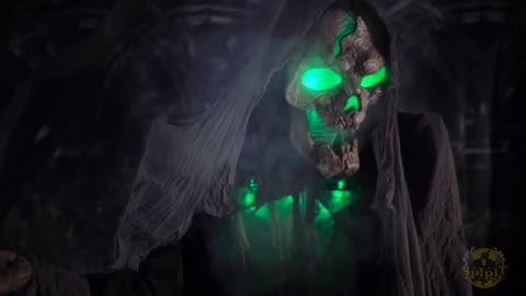 6ft Pestilence Smoldering Reaper Animatronic