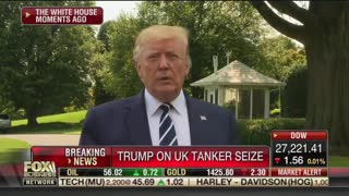 Trump sends warning after Iran seizes U.K. ship