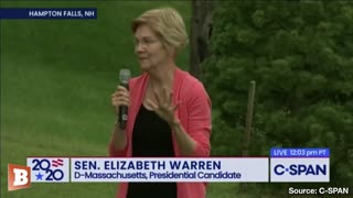 Elizabeth Warren's "You didn't build that" moment