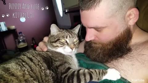 Cats have Special ways to say "I LOVE YOU" - Cute moment cat express love to their owner