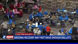 Ariz. recount may not have enough ballots