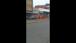 DSW workers march over labour dispute in Berea