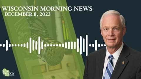 Sen. Johnson on Wisconsin Morning News 12.8.23