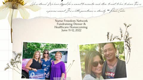 Nurse Freedom Network's Fundraising Dinner & A Healthcare Homecoming