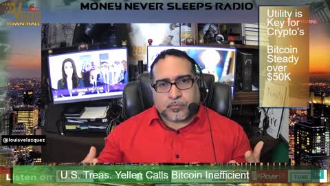 Money Never Sleeps Radio with Louis Velazquez, Feb 22, 2021