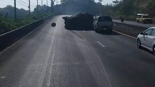 Overloaded Truck Fail