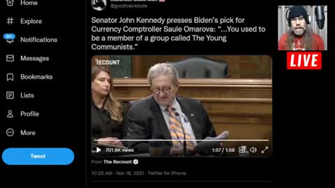 SEN. JOHN KENNEDY BLASTS BIDEN'S PICK FOR CURRENCY COMPTROLLER DURING CONFORMATION HEARING