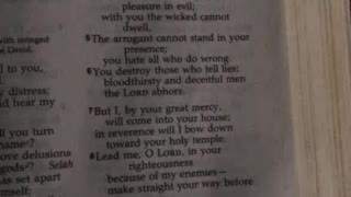 Psalm 5 NIV 1984