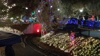 Hersheypark Christmas Candylane railroad