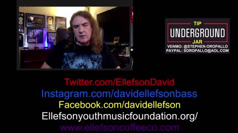David Ellefson Updates the underground Show!