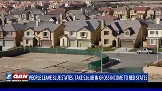 People leave blue states, take $26.8B in gross income to red states