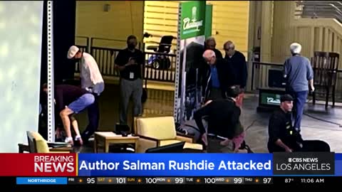 Author Salman Rushdie attacked at lecture hall in New York