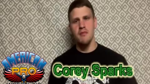 Corey Sparks will make his APW debut in Hinton, WV on July 29th