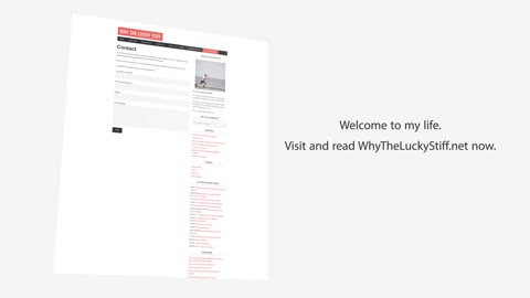 Welcome To WhyTheLuckyStiff.net