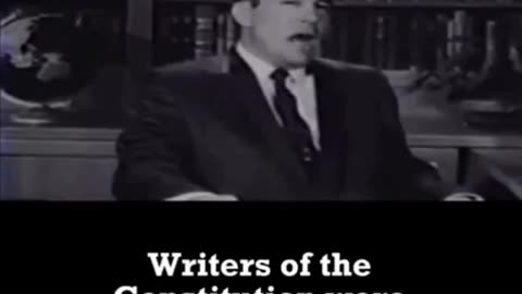 Dan Smoot - The Difference Between A Democracy And A Constitutional Republic [1966]