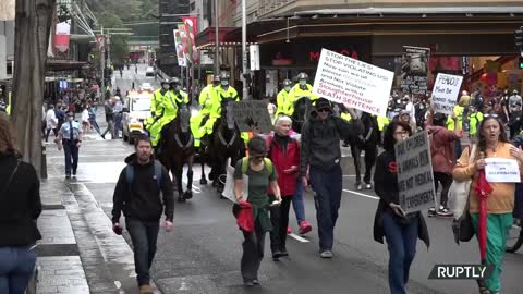 Australia: Thousands protest in Sydney against mandatory vaccination - 27.11.2021