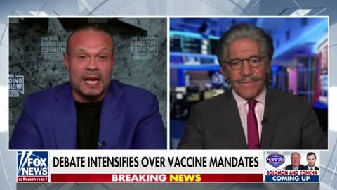 Dan Bongino has a heated argument with Geraldo Rivera over vaccine mandates