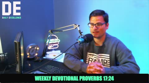 Proverbs 17:24 Devo With Pastor Anthony