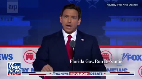 The first 2024 GOP primary debate, in 3 minutes