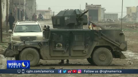 Bad weather slows Iraqi forces as they battle for western Mosul