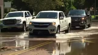 Mississippi streets see flooding following record-setting rainfall