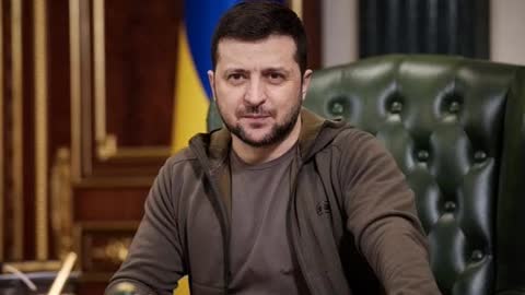 Zelensky records a video, in which he appears to be under the influence (of drugs)