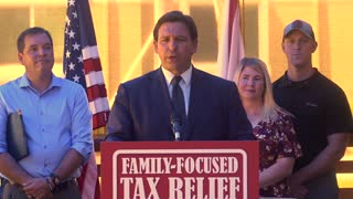 Gov. DeSantis Unveiled Proposal for Additional $1.1 Billion in Tax Relief