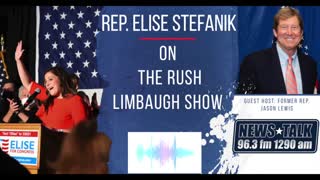 Elise Stefanik joins Jason Lewis on the legendary Rush Limbaugh Radio Show. 05.07.21